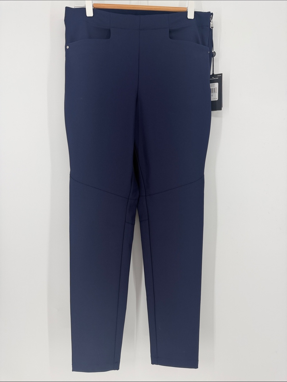 RLX Ralph Lauren Women’s Size 8 French Navy Stretch Slim Ankle Golf Pants NWT
